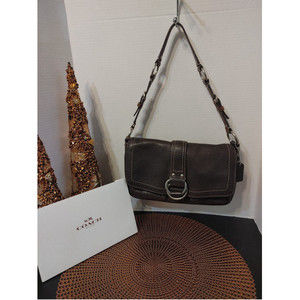 Coach Chelsea Leather Shoulder Bag F1089